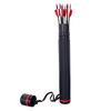 Outdoor Telescopic Arrow Quiver Tube Archery Case Carrier with Adjustable Strap for Shooting Hunting