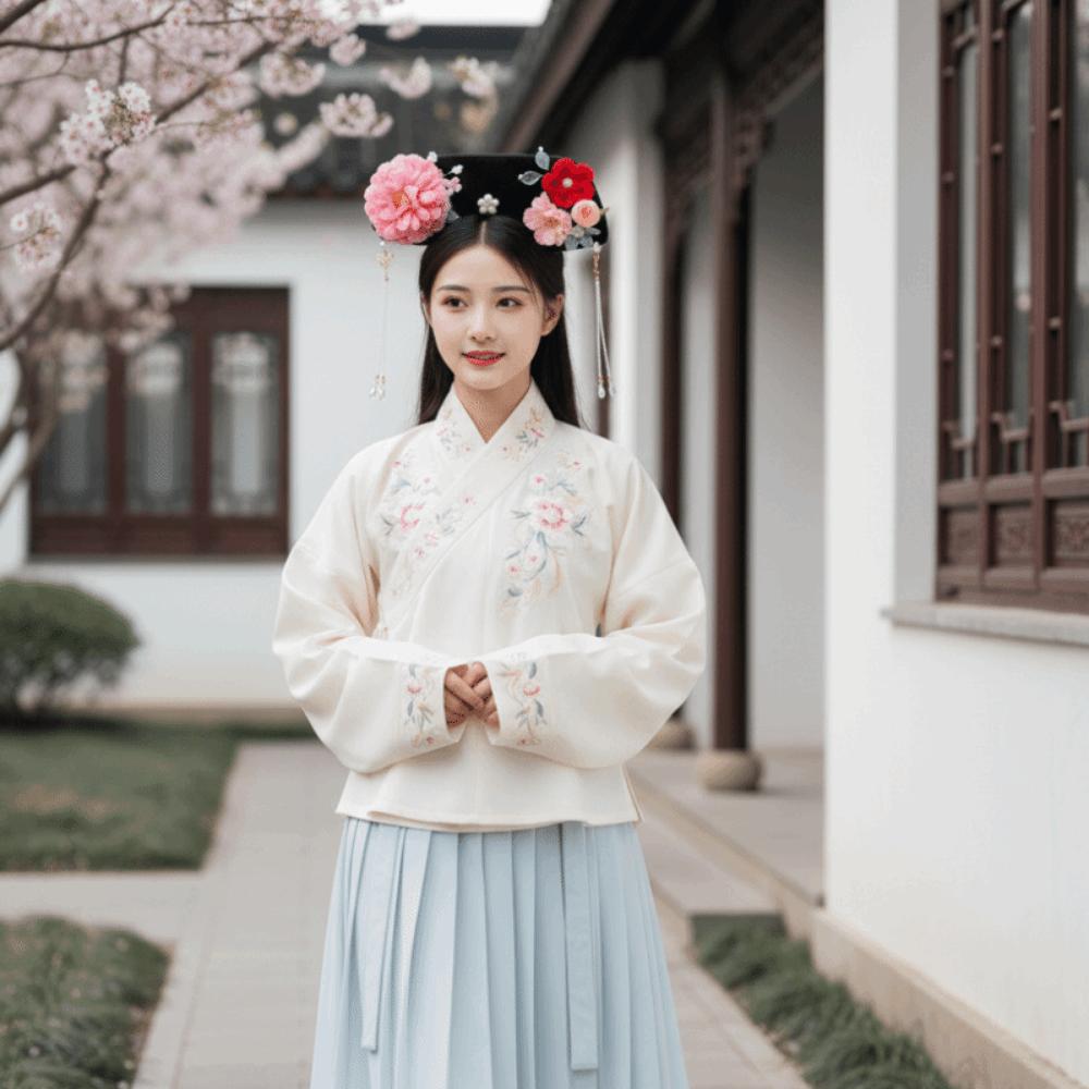 Chinese Royal Style Hanfu Headband Non-slip Pearl Headband Ancient Style Hair Hoop Hanfu Costume