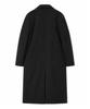 GRAYBLVD Lowell Woolblend Single Long Coat (Black)