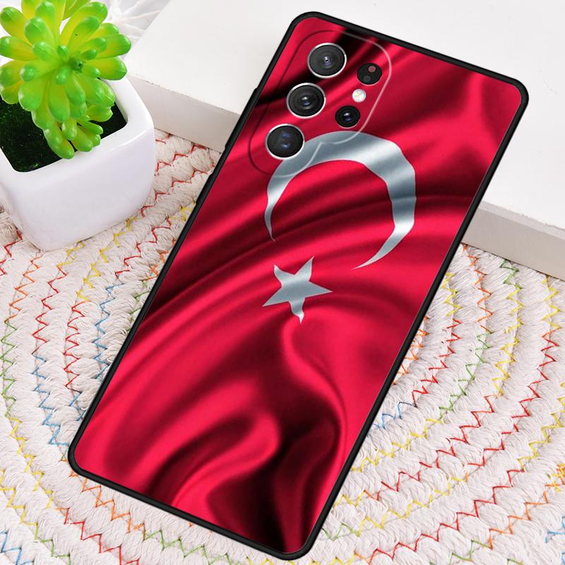 

Flag Turkey Istanbul Antalya mustafa Wolf Phone Case for Samsung Galaxy note 10 pro S26 Ultra S23 S24 FE S25 S21 S22 PLUS Cover Galaxy S23+