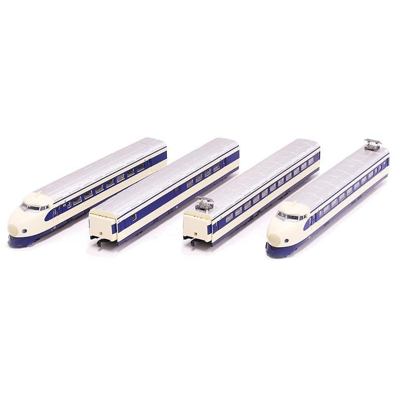 

rokuhan Z gauge Japanese National Railways 0 series Shinkansen Early model Hikari 4-car basic set T020-2 model railway train