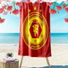 Rare MUFC Collects Print Beach Towel, Large Soft Quick Dry Towel for Beach Camping Swimming