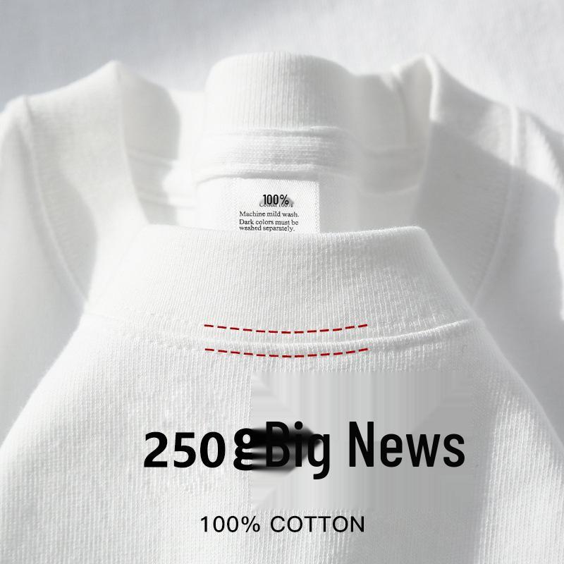 

Унисекс Тяжелая Хлопковая Футболка с Цветными Блоками: Белая основа, черный верх, дизайн с рукавами до локтя. XS (Under 100 lbs)