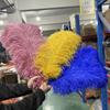 10pcslot 55-60cm Ostrich Feather for Crafts Party Wedding Decor Plumes Ostrich Table Centerpieces White Feathers Decoration