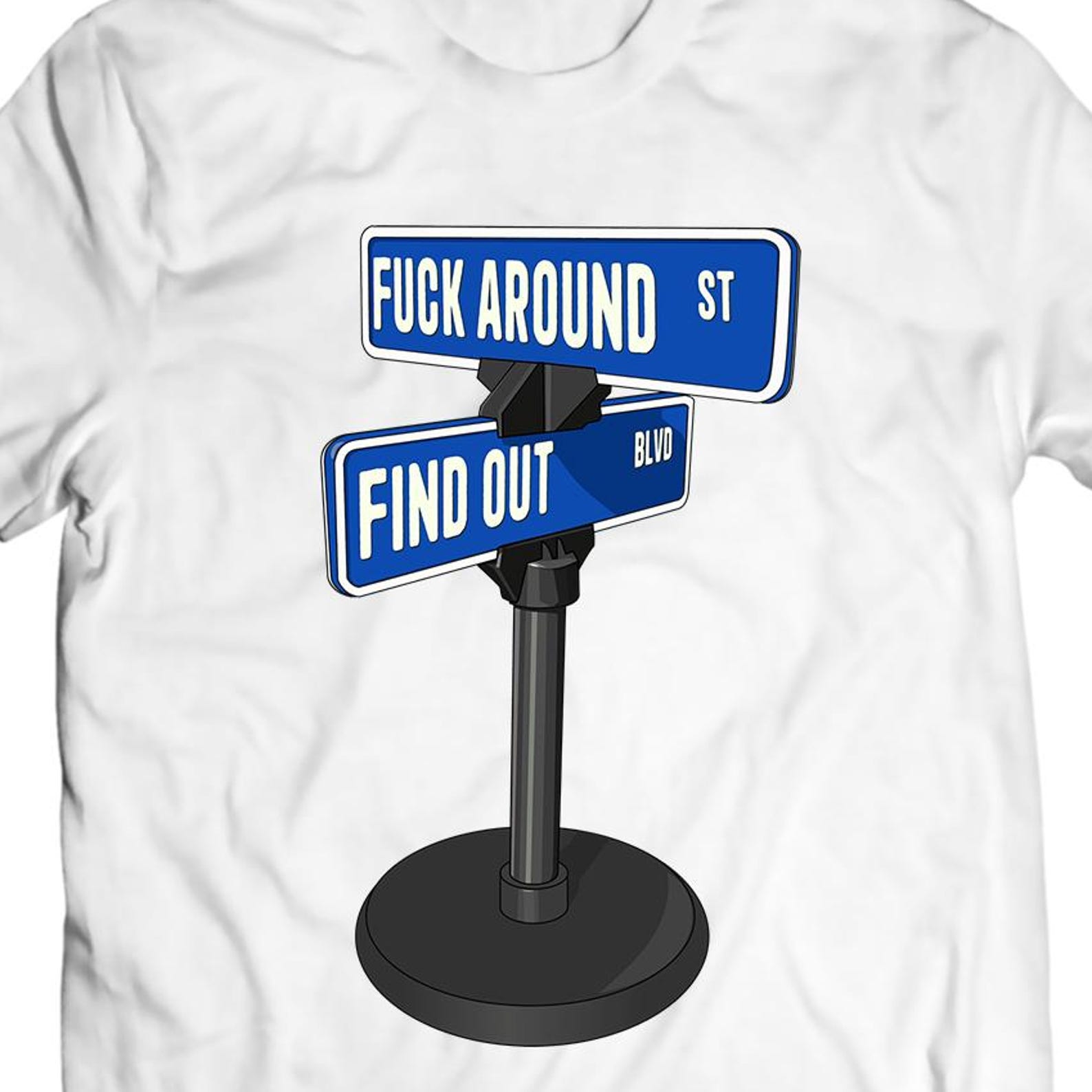 Funny Shirt - Big Facts Graphic Tee, Sarcastic Adult Humor S