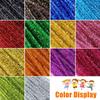 Glitter Christmas Pipe Cleaners 100Pcs Pipe Cleaners Craft Set Chenille Stem for Home School DIY Art Crafts Christmas Decoration