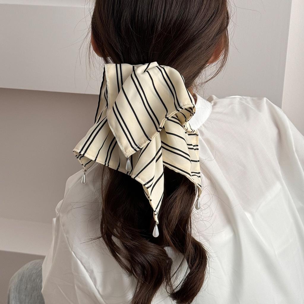 Haarnadeln und Spangen Schleife Kralle Band für Mädchen Frauen koreanische Accessoires Pferdeschwanz Fascinators elegant Krabbe Vintage beliebt neu