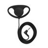 D-Form, weicher Ohrbügel, 3,5-mm-Stecker, einseitiger Headset-Kopfhörer für Laptop-PC