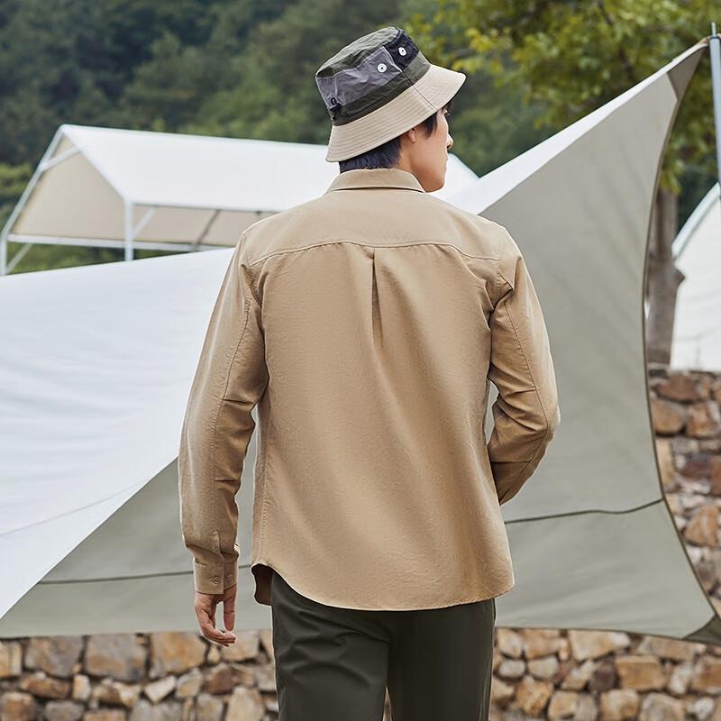 Qipai Men s Casual Workwear Long-Sleeve Shirt 3XL