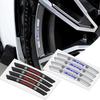 4pcs Aluminum Car Badges Wheels Rims Sticker Auto Accessories For Volkswagen Golf Caddy Passat CC Lavida Sagitar Scirocco Tiguan
