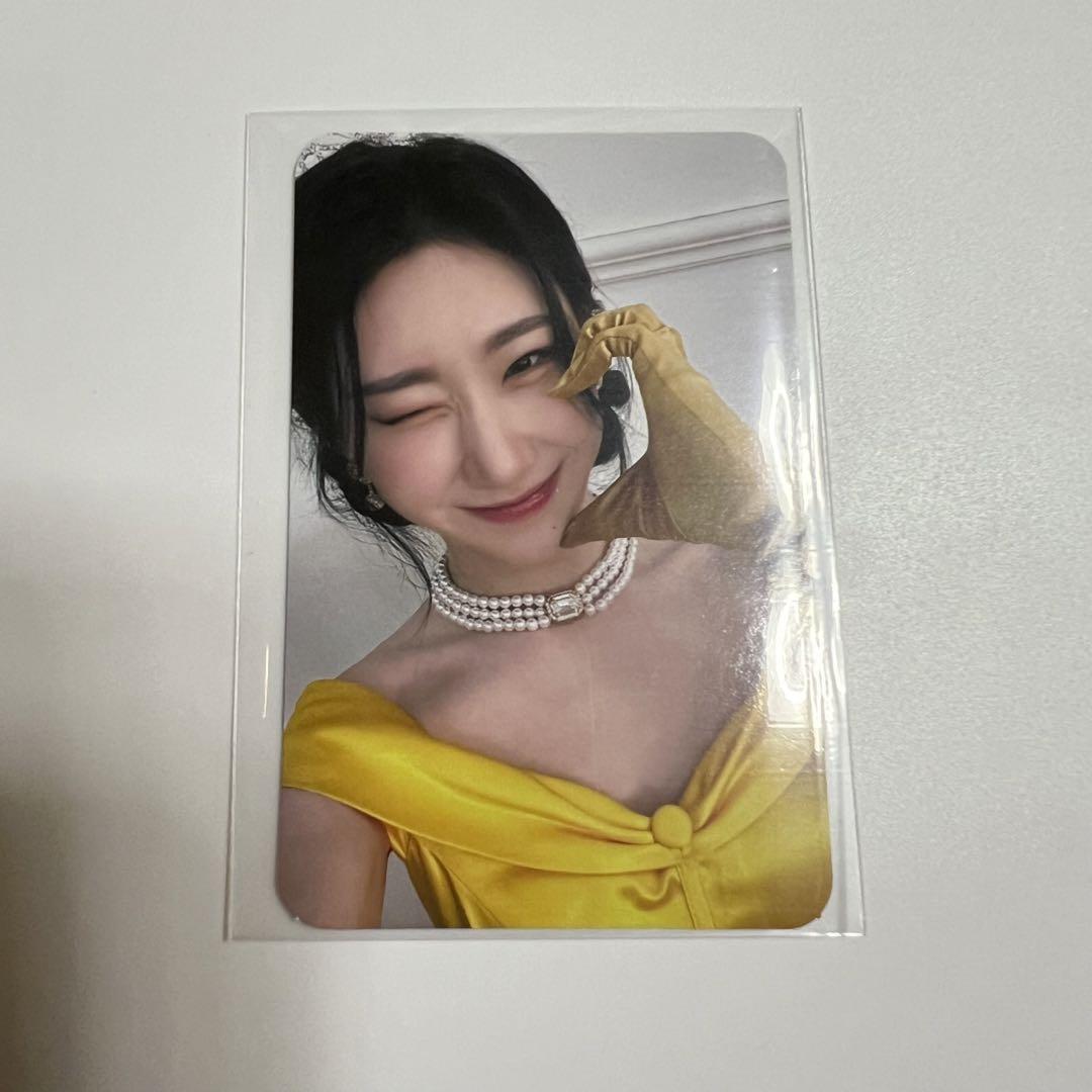 

[USED] ITZY Chaeryeong Fan Meeting Trading Card JYP Bonus Double-Sided Trading Card