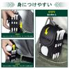 gomura Golf Ball Case [2 Pieces] Golf Ball Pouch with Green Fork, Ball Marker, Golf Tee, PU Leather (Black)