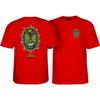Powell Peralta Skateboard Shirt Nicky Guerrero Mask Red