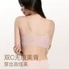 Thin French lace seamless underwear one piece beautiful back small chest gathering support bra Shantou
