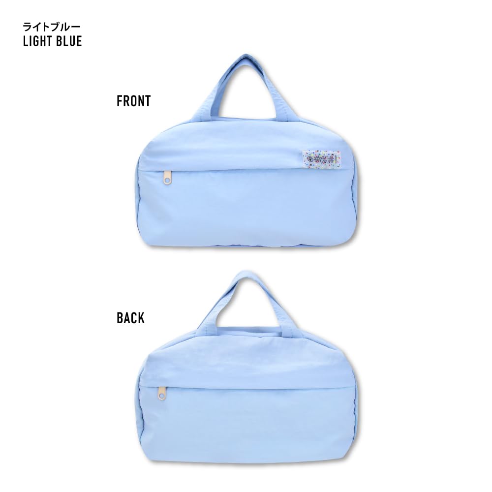 Mini Boston Tasche, Aufhängbar, PTB-30713, Hellblau