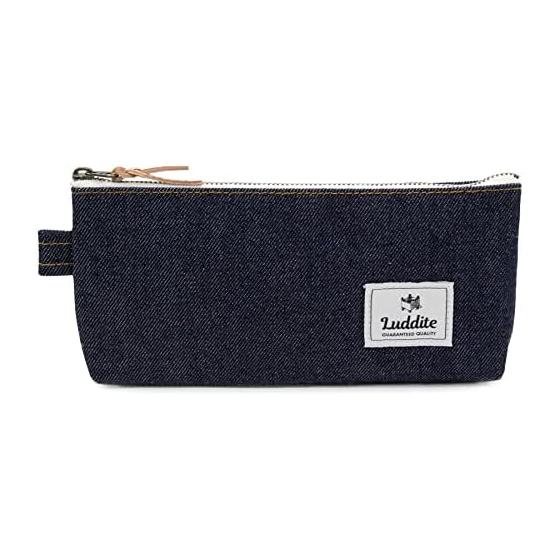 Luddite Gusset Pen Case Okayama Denim LDD-GPN-100