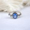 Natural Tanzanite Gemstone 925 Sterling Silver Jewelry Handmade Ring For Gift RR-14-9
