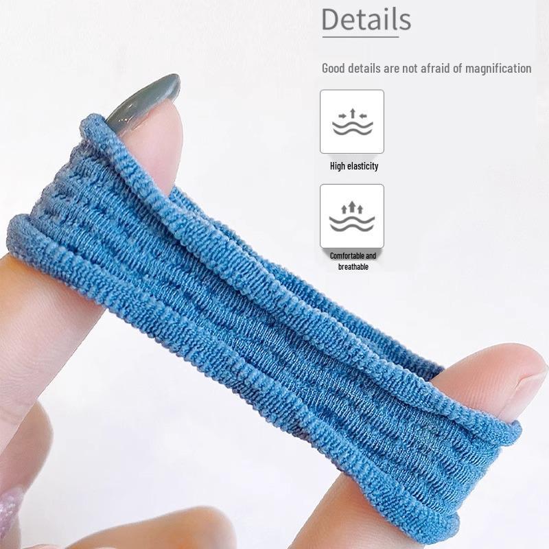 Korean Versatile Thick Hair Tie Rubber Band - Celebrity Adult Ponytail Accessory