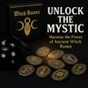14Pcs Engraved Rune Symbol For Meditation Divination Rune Stones Set With Storage Bag Wood Runes Stone Set Witches Rune Set