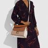 New COACH May Leather Flap Bag Crossbody Bag Shoulder Bag Women's Multicolor Vintage Khaki 4613-B4RGI