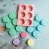 Cake Mold Food Grade Easy Release Reusable 6 Cavity Column Ice-cream Jelly Pudding Soap Mould Kitchen Tools