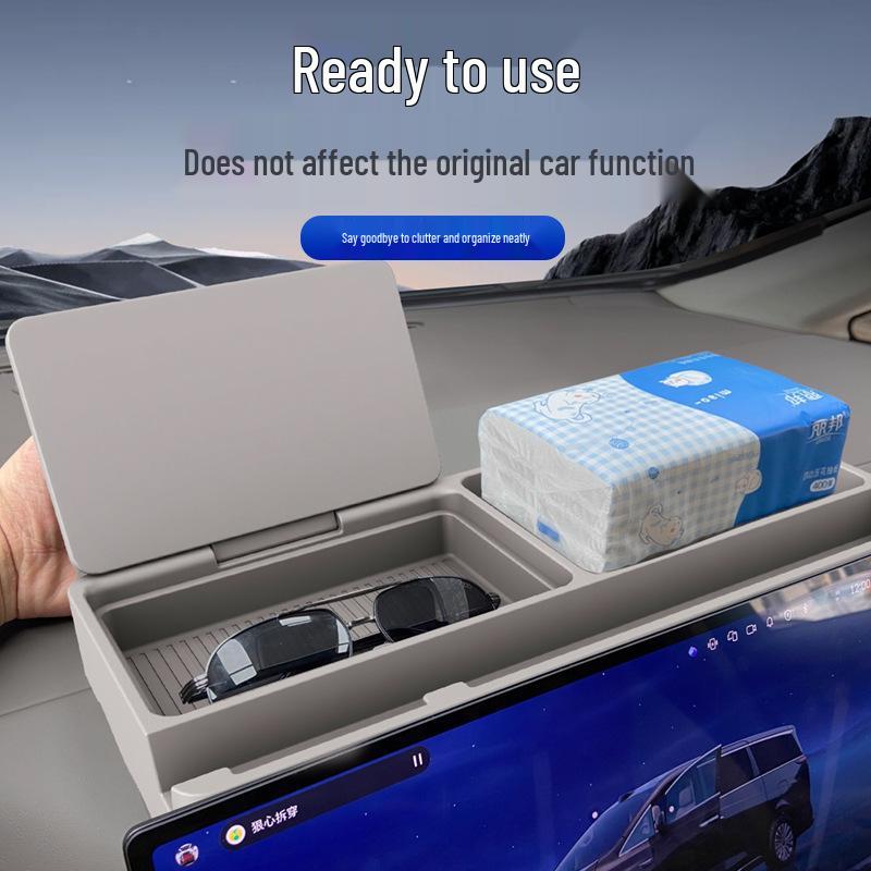 Storage Box for Weipai Gaoshan 7/8/9 Central Console, Mobile Holder, Tissue Box, and ETC Bracket