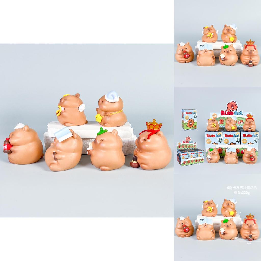 Capybara Pvc Anime Figurine With Cute Appearance For Collectors And Fans