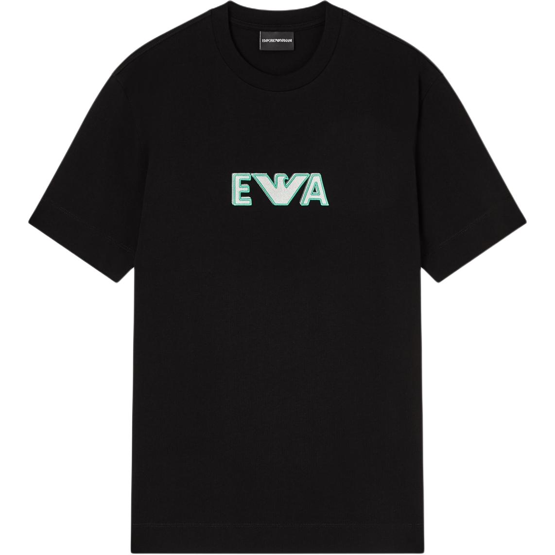 Emporio Armani Round Neck Letter Logo Short Sleeve T-Shirt Men tops EM005233-AF13715-UC001 S 14250₽