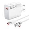 45W Universal Charger for Xiaomi: Original Fast Charger for Redmi 14/15 Pro with Flash Charge Compatibility.