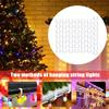 50 Pcs Windproof Fixed Light Clips Christmas String Light Hanger Hooks Waterproof Light String Clips For Roof String Lights