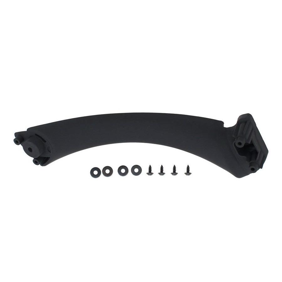 For BMW E90 3-Series Sedan Right Inner Door Panel Handle Pull Trim Cover / Black 5141 7230 850