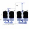 Double Head Bio Sponge Filter with Ceramic Media Ball for Fry Shrimp Aquarium Fish Tank