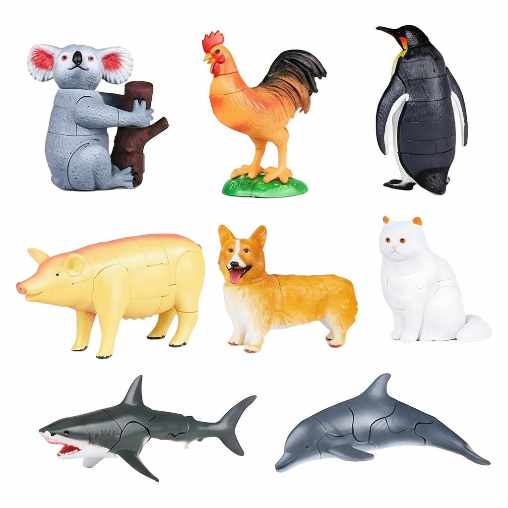 Insect Animals Model Marine Land & Insect Animals Miniature Set Toy Insect Assembly Animal Model Toys Cute Education Kids Toys