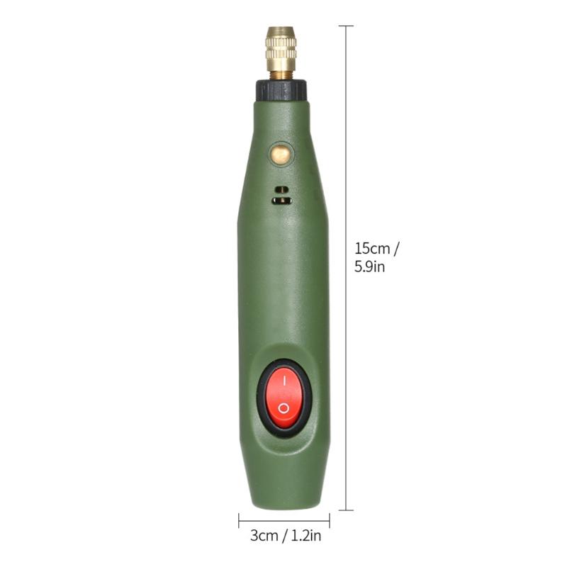Epoxy Resin DIY Crafts Jewelry Making Grinder Tools Grinding Polishing Kit Portable Handheld Mini Electric Drill Set
