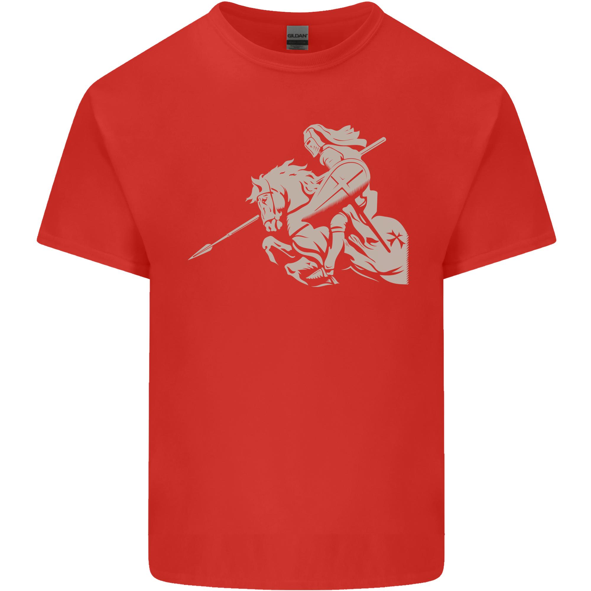 St George On a Horse St Georges Day Unisexs Light Cotton TShirt S