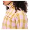 Adidas Womens/Ladies Originals Gingham Polar Fleece Half Zip Sweatshirt