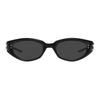 Gentle Monster Oval Sunglasses Women sunglasses Black KUNST01