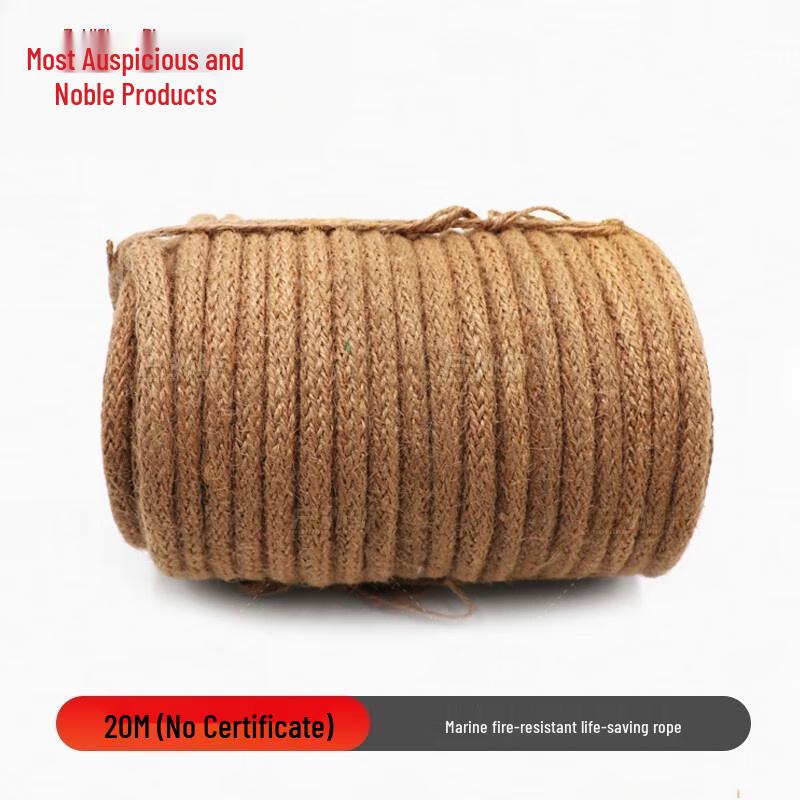 

Fire-Resistant Marine Lifeline with Steel Core