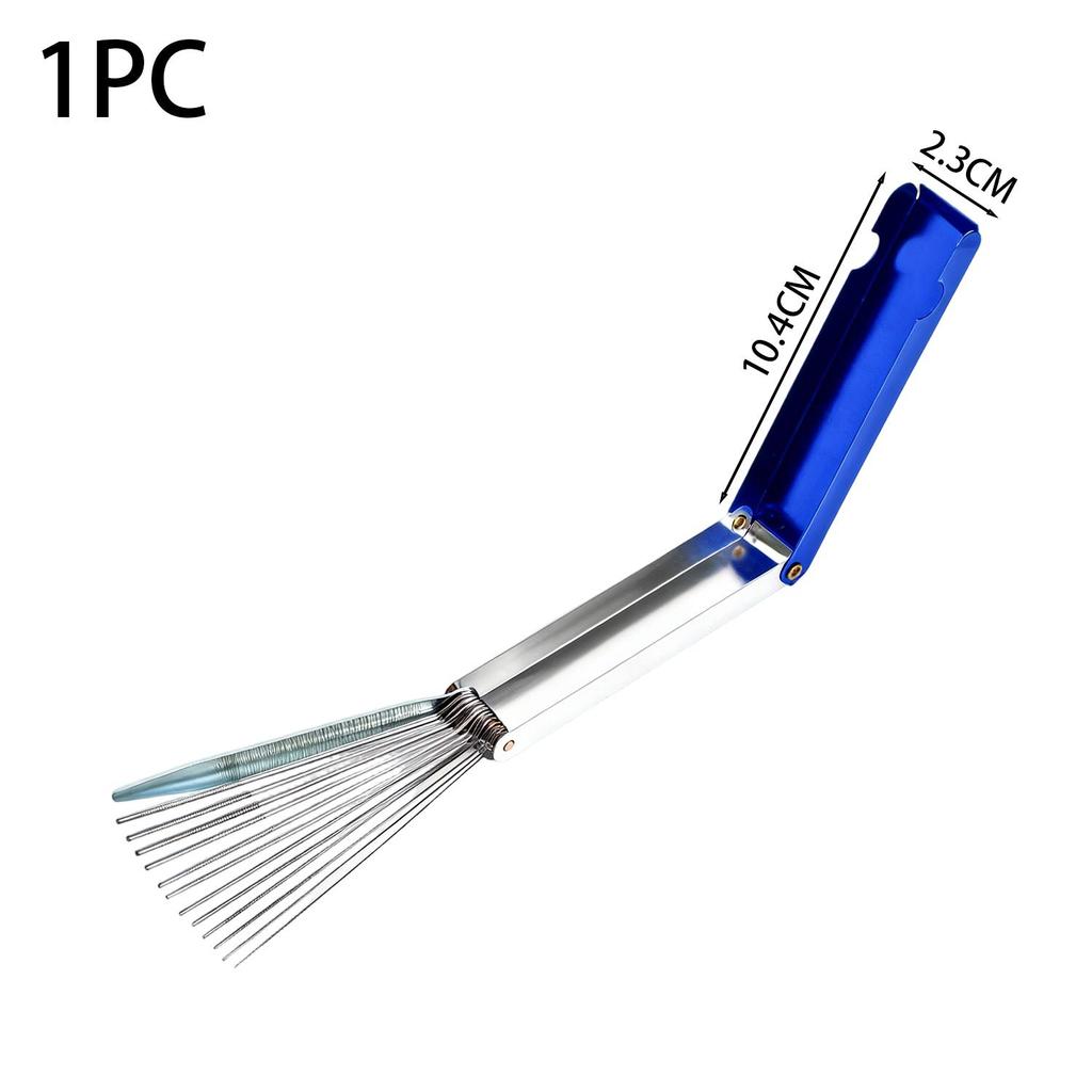 Carburetor Cleaning Tool Carbon Dirt Jet Remove Brushes Needles for Car Motorcycle Moped Scooter ATV Carb Jets Wire Cleaner Kits