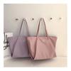 Pendlertasche fürs Klassenzimmer, Canvas-Tasche, wasserdicht, Nylontasche, große Tasche, lässig, Damen, großes Fassungsvermögen, Umhängetasche