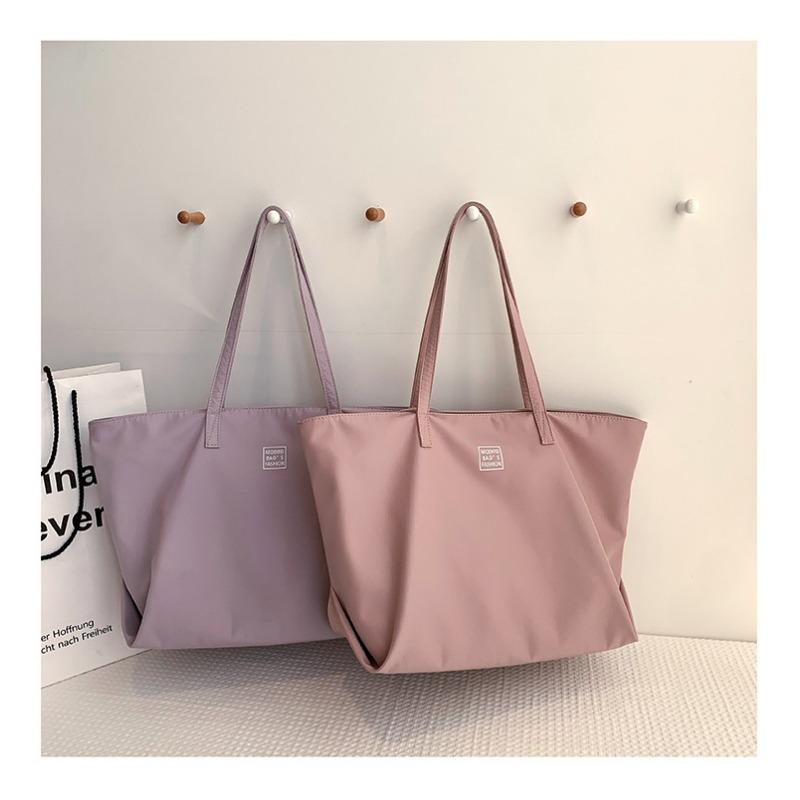 Pendlertasche fürs Klassenzimmer, Canvas-Tasche, wasserdicht, Nylontasche, große Tasche, lässig, Damen, großes Fassungsvermögen, Umhängetasche