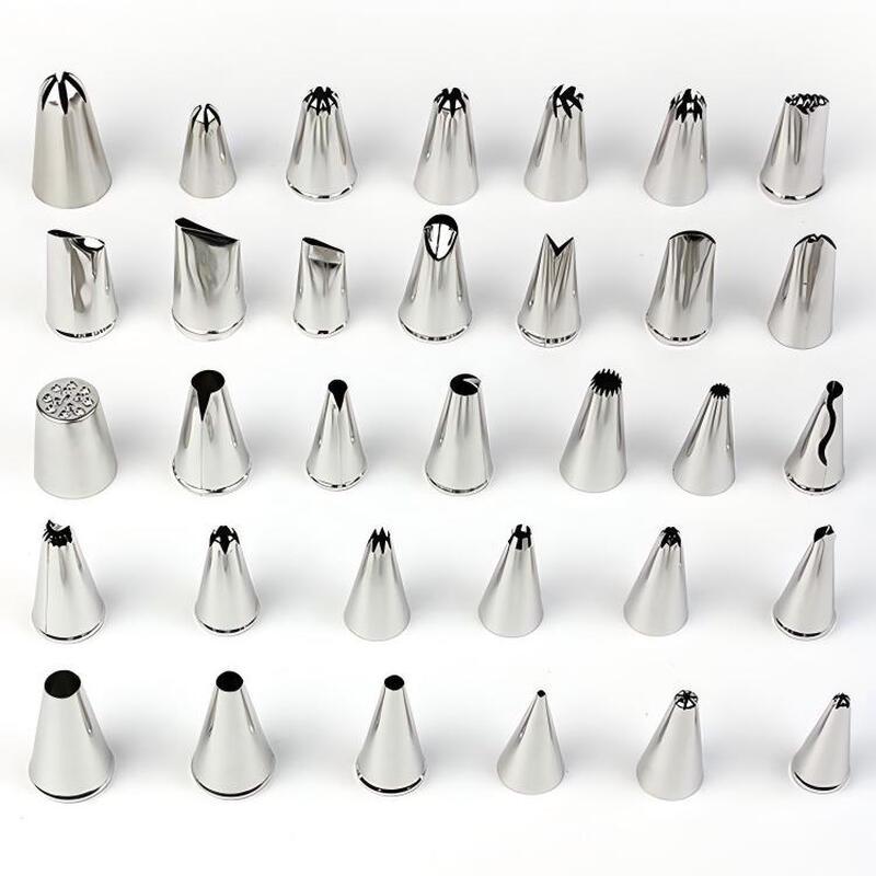 Draymond 11-Piece Cake Decorating Piping Nozzle Set
