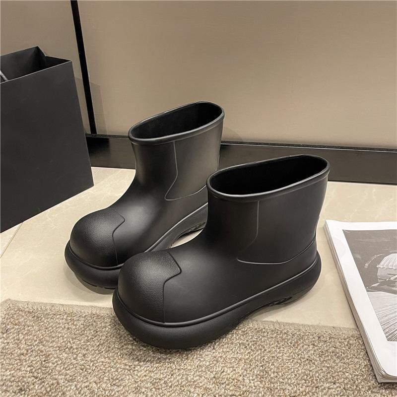 Women's Cute Clown Shoes Outdoor Thick Sole Waterproof Anti-Slip Rain Boots