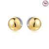 925 Silver Hoop Earrings Simple Silver Heart Shape Earrings For Women Engagement Wedding Party Birthday Jewelry Gift