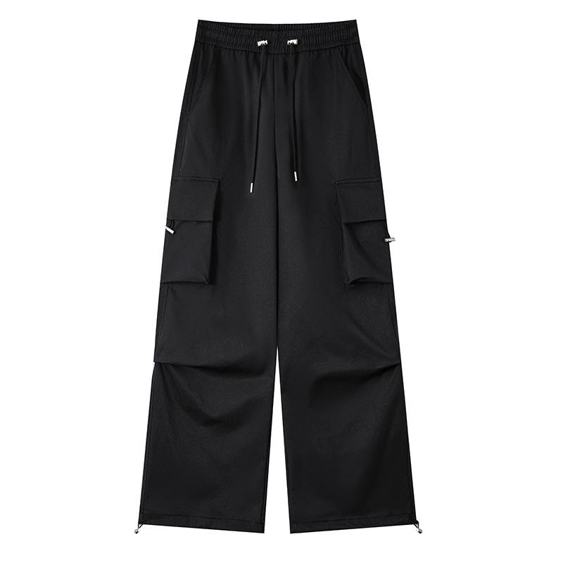 Women's High Waist Waterproof Wide Leg Trousers - Warm, Windproof, Quick-Dry Softshell for Autumn Cycling and Casual Wear