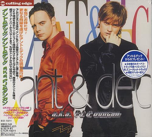 

CD ANT & DEC - Ant & Dec CTCR15011 Cutting Edge 1997 Japan Pop Used