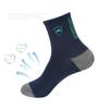 5 Par Herr Mellanvaderstrumpor Bomull Andningsbara Varma Sportstrumpor Höst Vinter Svettabsorberande Långa Lediga Trendig Stil