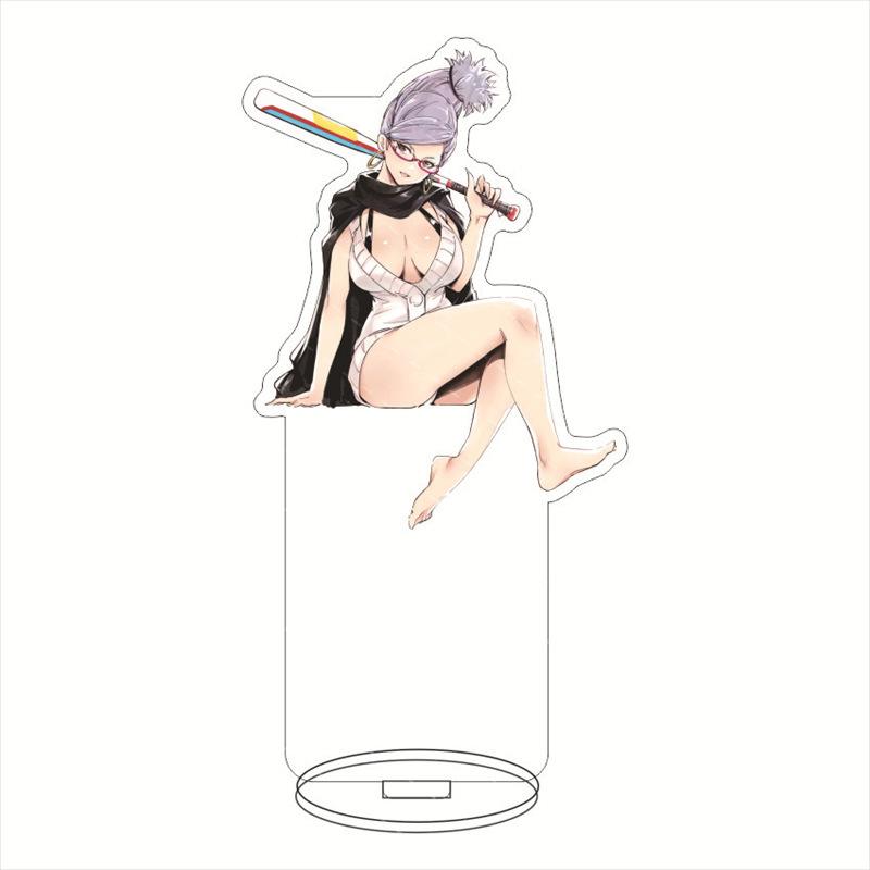 Anime DAN DA DAN  Momo Ken Aira Seiko Acrylic Figure Keychain  Cosplay Exhibition Gift  Acrylic Stand Doll Dandadan Model