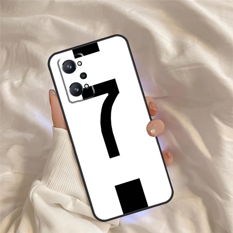 Number 10 Football For Realme C55 C35 C33 C31 C30 C25 C21Y C15 C11 GT Neo 5 3 2 Realme 9 10 11 Pro Plus Case