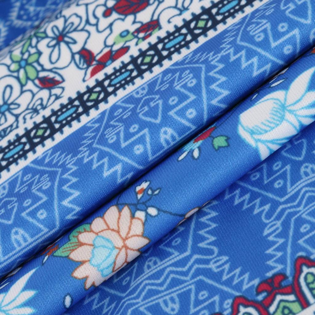 Women Sleeveless Summer Dresses For Women 2022 Wrap Chest Printed Beach Dress